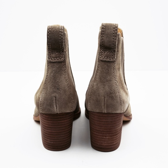 New MADEWELL The Regan Boot in Suede - Wet Pebble - Picture 6 of 6